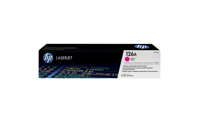 HP 126A Original LaserJet Toner Cartridge (CE310A) Magenta